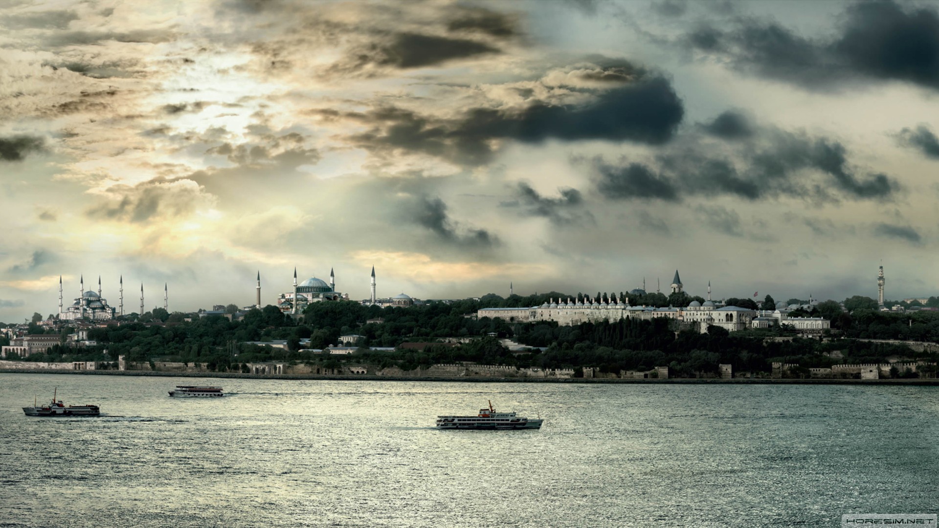 istanbul,şehir,deniz,gökyüzü