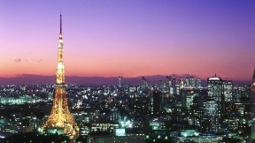 tokyo,şehir,kule,akşam