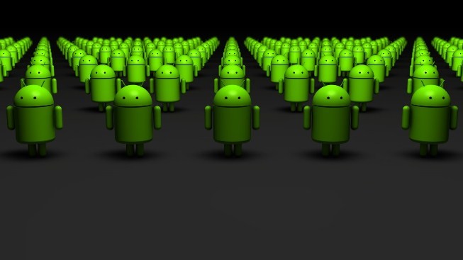 Android 3D Logolar Duvar Kağıdı