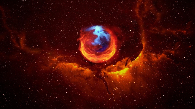 Mozilla Firefox Yıldızlar İçinde