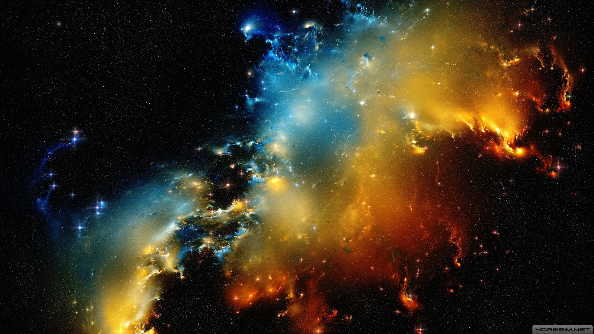 gaz bulutu,nebula,uzay,yıldız