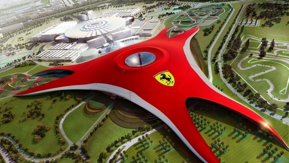 Dubai Ferrari Temalı Park
