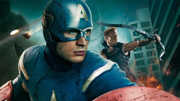 Yenilmezler Captain America & Hawkeye