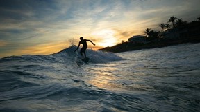deniz,sörf,dalga,günbatımı