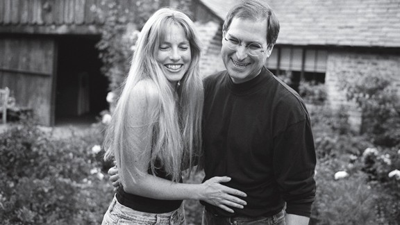 Laurene Powell ve Steve Jobs