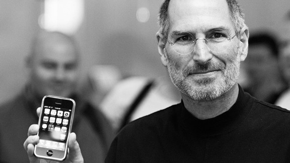iphone ve Steve Jobs