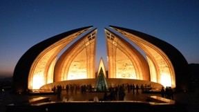 islamabad,anıt,gece