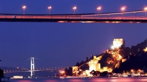 istanbul,köprü,deniz,rumeli hisarı,gece
