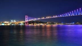 istanbul,köprü,boğaz,deniz,yıldız,gece