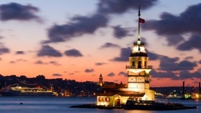 istanbul,kız kulesi,deniz,bulut