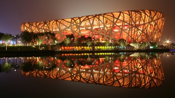 Pekin Ulusal Stadyumu Yansıma