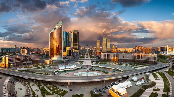 Günbatımı Astana