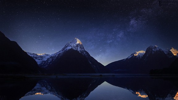 Gece Dağ ve Göl